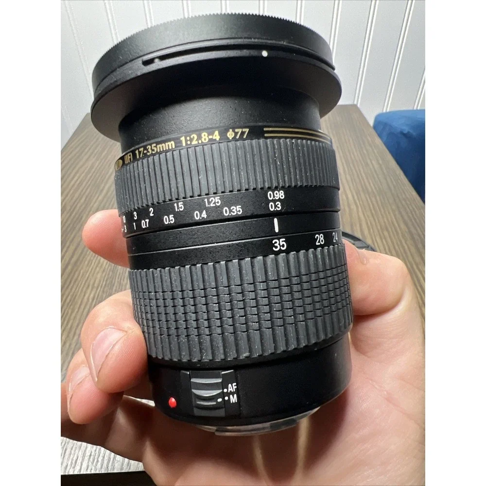 Tamron 17-35mm F/2.8-4 Aspherical DI LD SP IF Lens for Canon EF Mount